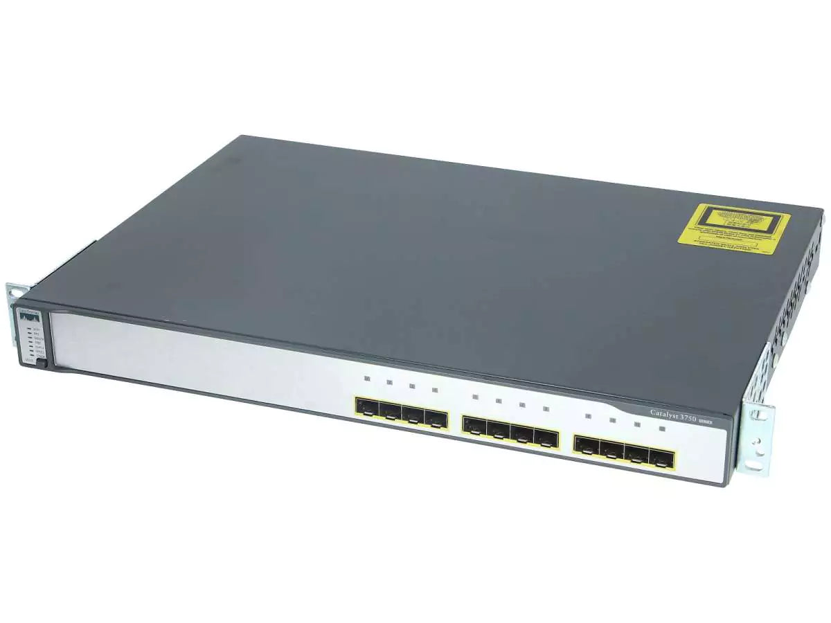 Cisco Catalyst WS-C3750G-12S-E switch di rete 12 Porte Ethernet Gigabit Managed Duplex Amplia la tua infrastruttura di rete Cisco Catalyst WS-C3750G-12S-E switch di rete 12 Porte Ethernet Gigabit Managed Duplex Amplia la tua infrastruttura di rete